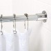 BTMB 4 Pcs Stainless Steel Shower Curtain Rod Closet Rod Flange Socket Bracket Holder for Pipe (Dia 32mm/1.25'') - B07G21M9CN
